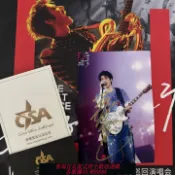 愛尚購物 {可刷卡 打統編}保真*王力宏親筆簽名照片演唱會周邊小卡同款CSA框送朋友生日禮物