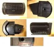 大坡很遠 AUDI A4 B5 94-01 乘客座冷氣出風口-RH DASH AIR VENT (零件車拆賣)
