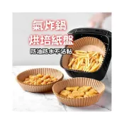 (店+)氣炸鍋烘培紙盤50張/盒  16cm/20cm 圓型/方形 可用於氣炸鍋/微波爐/烤箱/蒸籠