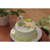 生日蛋糕DIY材料盒_5吋蛋糕恐龍冒險造型蛋糕_A995-039