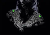 S.G AIR JORDAN 13 BG BALCK CAT 黑豹 貓眼 3M 限量 籃球鞋 884129-011 女鞋