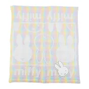 Vintage+。復古家。日本製 西川 。miffy 米飛兔 純棉 紗布 洗臉巾 毛巾 方巾 手帕 35*34cm 特價