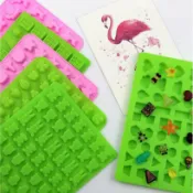 歐培拉 【嚴選現貨】軟糖矽膠模 矽膠模 巧克力豆模 軟糖模 翻糖模具 手工皂模具