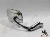【『柏』利多銷】DDX部品 牛角大方鏡 陶瓷電鍍 大方鏡 方鏡 車鏡 後照鏡 照後鏡8MM 10MM 正牙 反牙.附螺絲