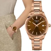 【TISSOT 天梭】T150.210.33.291.00 PR100 簡約時尚女錶-34mm 錶 生日禮 送禮(T1502103329100)