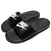 【逢甲 FUZZY】Nike Benassi JDI 黑底白字 黑白 拖鞋 男女鞋 343880-090