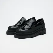 VATIC PENNY LOAFER POLISHED 光皮樂福鞋 內外增高63mm