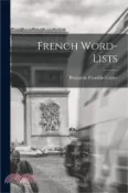 【三民網路書店】French Word-Lists 作者：Benjamin Franklin Carter