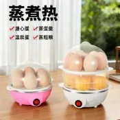 【可開發票】多功能煮蛋器蒸蛋器防乾燒自動斷電小型1人蒸蛋羹煮雞蛋機早蒸飯