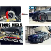 小亞車燈＊全新 FOCUS MK3.5 B牌 ZL1 大六活塞 355mm 線洞 全浮動 煞車皮+油管 卡鉗