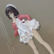 美女公仔@台灣實拍.手辦~加藤惠，帽子磁吸，眼鏡~