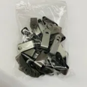 (50入)正304白鐵固定片 菱形網固定片(全新0.7mm厚度) 塑膠網固定片 白鐵網固定片 點焊網固定片 網子固定片