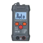 NJTY 手掌大小 LCD 數字萬用表自動量程 NCV 4000 計數真有效值智能萬能測試儀 600V 電壓表歐姆和電壓