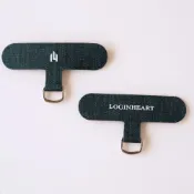 (店+)LOGINHEART手機夾片 掛繩片 午夜藍(適用大部分全包式手機殼)