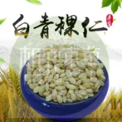 ✨相宜本草 低價促銷  新款熱銷 五穀雜糧 去皮青稞仁500g 好煮中老年人食物 白青稞 五谷雜糧  藍青稞