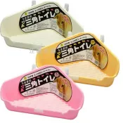 ☆汪喵小舖2店☆ 兔兔專區 ～日本 WILD SANKO 三角兔便盆 // 白色P04、黃色P05、粉紅P06