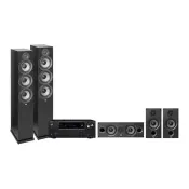 【Costco好市多】ONKYO ELAC 五聲道家庭劇院組合 TXNR6100.DF62.DC52.DB52 ONKYO ELAC 5-Channel Home Theater System TXNR6100.DF62.DC52.DB52