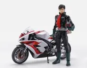 請先詢問庫存 全新未拆新品 SHF真骨彫(雕) 假面騎士 THE NEXT 1號（一號） 本鄉猛+旋風號機車 (合售