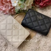【現貨/預購】🐻WUB / Kate Spade KS 小香風 菱格紋 防刮中夾 短夾 氣質中夾 現貨 鈕扣中夾 🔥