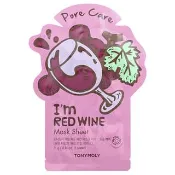 【iHerb】TonyMoly, 我是紅酒，毛孔護理美容面膜，1 片，0.74 盎司（21 克）