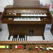 【田新中古琴行】YAMAHA山葉Electone雙層電子琴B-605電管風琴(7千6直購)Analog類比B-405