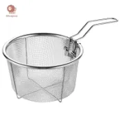 French Chip Frying Strainer Basket Stainless Steel Deep Fry