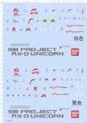【型模客】高達模型 獨角獸+報喪女妖(NIKE.SB)耐克聯名.專用水貼【GD249C】