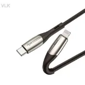 【VLK】 數據線適用于蘋果11promax手機PD快充線type-c轉lightning充電線iPho