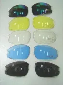 APEX610運動眼鏡專用鏡片(防彈級強化PC材質)抗UV400 (共有5種顏色可選)