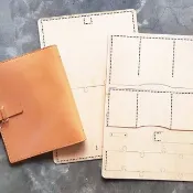 書套 皮革木製版型 包剪揼 皮革DIY A5 筆記本 書衣 bookcover