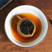 【紅芳庭】小青柑 宮廷普洱茶 陳皮普洱茶 老茶 青柑普洱茶 茶葉 柑橘茶 陳年普洱 青柑茶