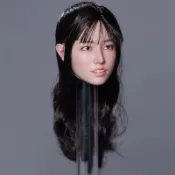 【木木美】第三方 SUPER DUCK 1/6 女優頭雕 SDH049 三款美女頭雕模型