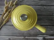 Le Creuset 單柄醬汁鍋 鑄鐵醬汁鍋 含羞草黃 16cm 稀有特殊色 含羞草