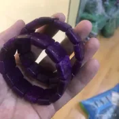 紫南宮/過爐開光/南非純天然舒俱來手鏈皇家紫老礦蘇紀石手串手排男女款多款 TN4J