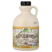 【iHerb】NOW Foods, 有機楓糖漿，A 級，琥珀色，32 液量盎司（946 毫升）