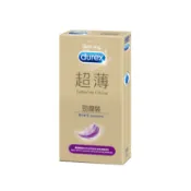 【蝦皮直營】Durex杜蕾斯 超薄勁潤裝保險套 5入/盒 衛生套 安全套 避孕套