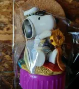 2004 史努比飲料瓶蓋 SNOOPY 遊台灣環島旅行