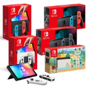 【就是要玩】現貨 NS Switch 主機 台灣公司貨 OLED主機 白色主機 紅藍主機 灰黑 電量加強版 NS主機