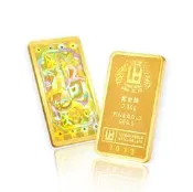 【永恆典藏館嚴選金飾】煌隆幻彩狗年黃金條塊 下單前請先詢價 尾牙抽獎 生日禮物 母親節 父親節 周歲禮 彌月禮物 滿月禮