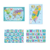 (店+)【世一】優越 世界拼圖80片 臺灣拼圖  封膜收縮 26*38公分 ABC嵌入版 ㄅㄆㄇ嵌入版