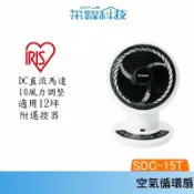采躍科技 IRIS PCF-SDC15T 空氣對流循環扇 公司貨 DC直流馬達 適用12坪