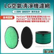【副廠 現貨】 LG空氣清淨機濾網 PuriCare360 大白空氣清淨機 寵物增強版 二代 超淨化大白 過濾 濾網