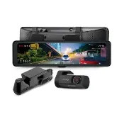 【MIO】R888W3 前2K後2K內側2K Sony STARVIS2 GPS HDR前後雙鏡後視鏡型行車記錄器(紀錄器 適U3卡 送128G)