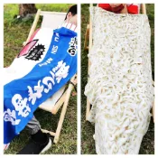 【109051447】無力炸醬麵抱枕毯 浴巾