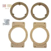 Jimny JB64 JB74 2018-2020 汽車音響喇叭改裝環墊安裝的汽車揚聲器墊片木製