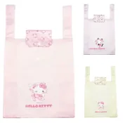 小禮堂 Sanrio 三麗鷗 Hello Kitty 摺疊環保購物袋 (貓貓女僕)
