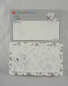【震撼精品百貨】101 Dalmatians 101忠狗真狗 便條 震撼日式精品百貨