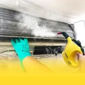 【呼叫黃背心】三菱系列-壁掛型分離式室內機冷氣清洗(高溫蒸氣+醫療級藥水 雙重消毒 /台)