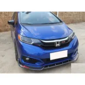 蔓森✌適用HONDA 喜美 FIT 3.5代 鋼琴烤漆黑 前下巴 下擾流板 前定風翼 保險桿 專用下巴 前擾流板✌88