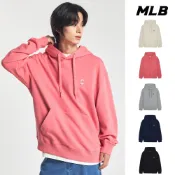 MLB 中性版 小Logo連帽上衣 帽T 大都會/紅襪/洋基/守護者隊 (3AHDB0144-五款任選)【官方旗艦店】